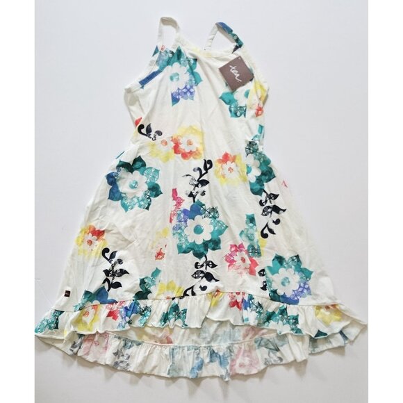 Tea Collection 7 NWT Watercolor Trapeze Knit Sun Dress - Picture 1 of 2